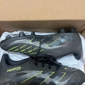 Adidas Predator Club FG Soccer Shoes Black and White